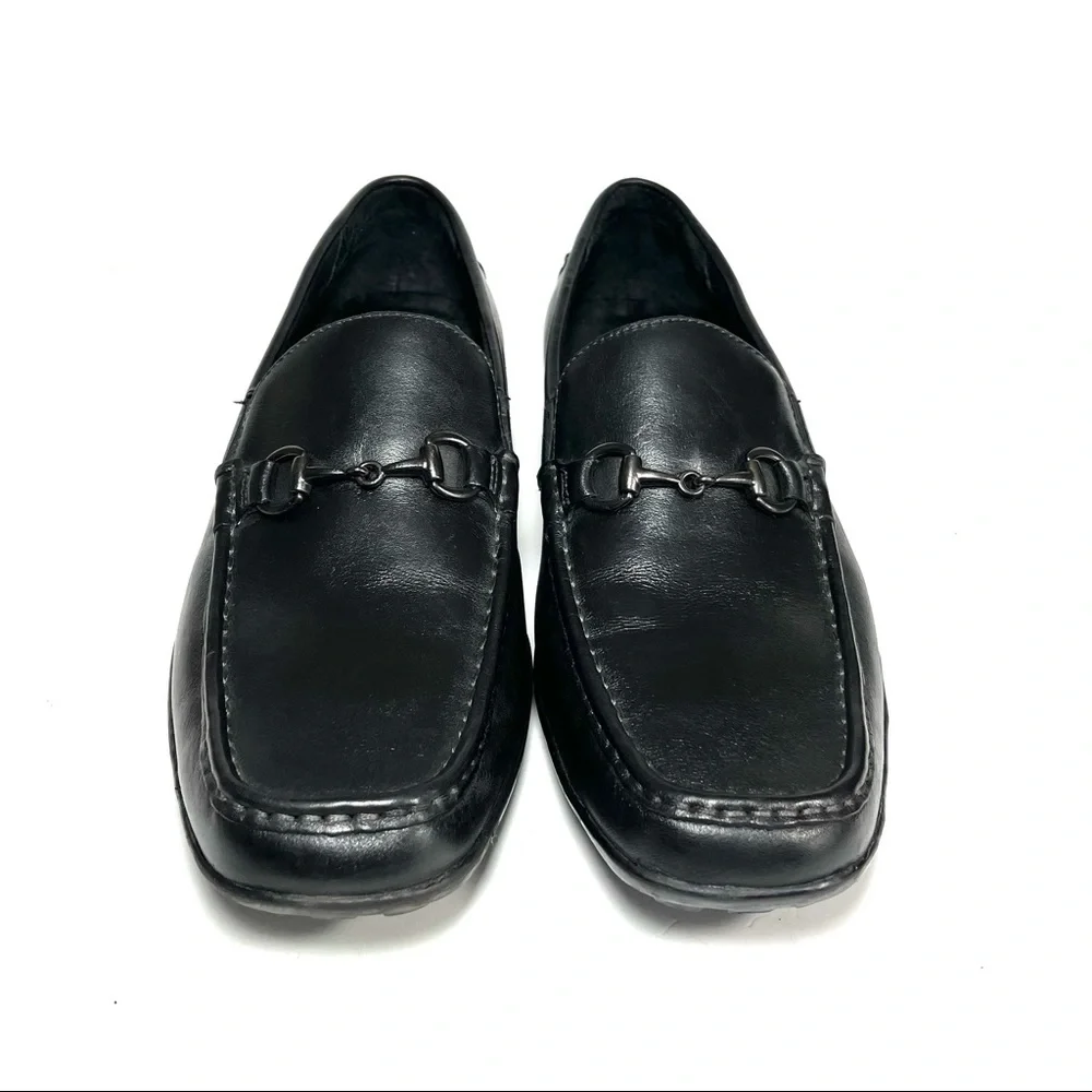 Florsheim‎ Men’s Loafers Horsebit Black Leather Size 11 D